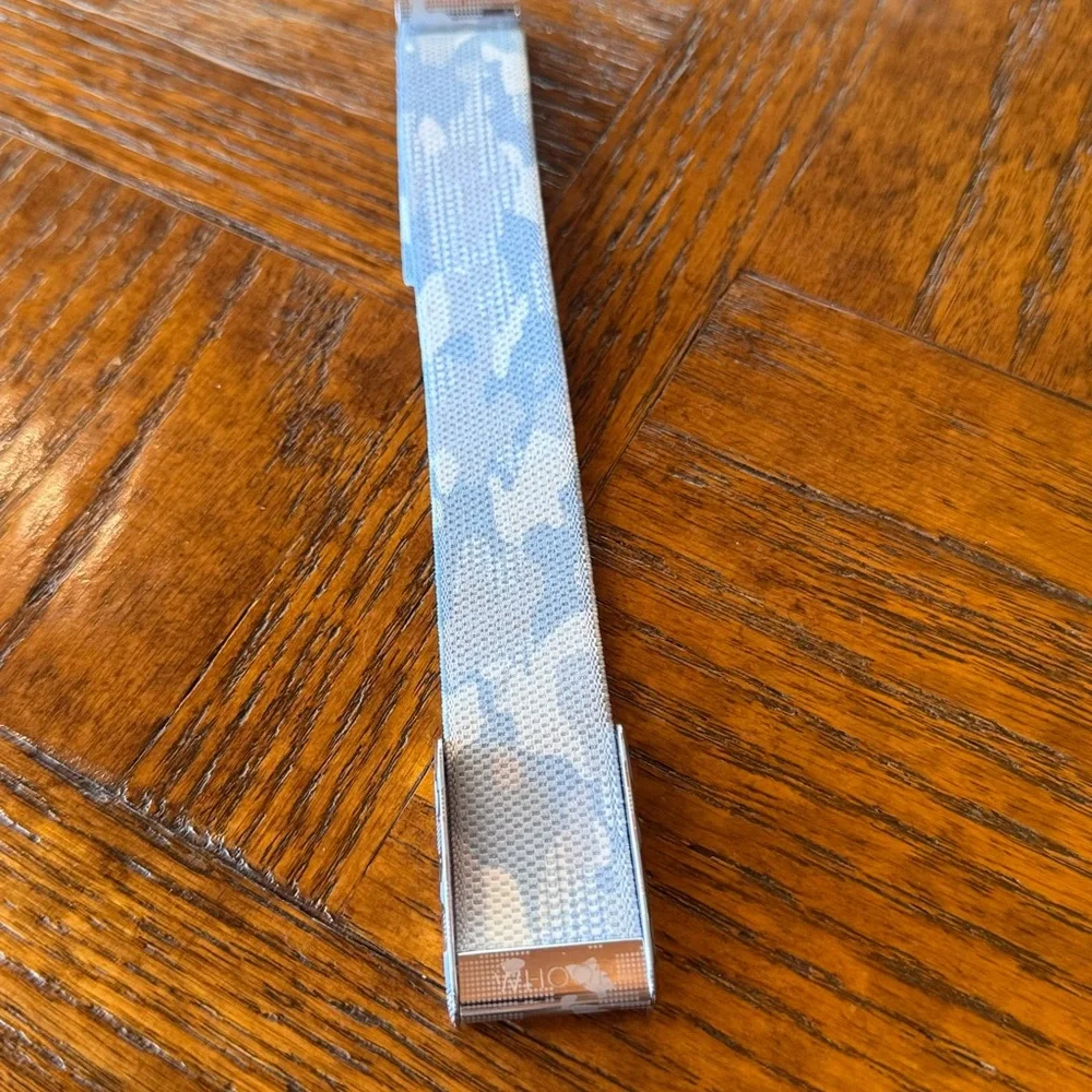 Light Blue Camo Replacement Watch Band - Unbranded